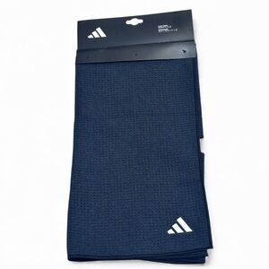 Adidas Golf Club Towel Black 17" x 40" IA2696 New